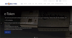Desktop Screenshot of ecoscard.com.br